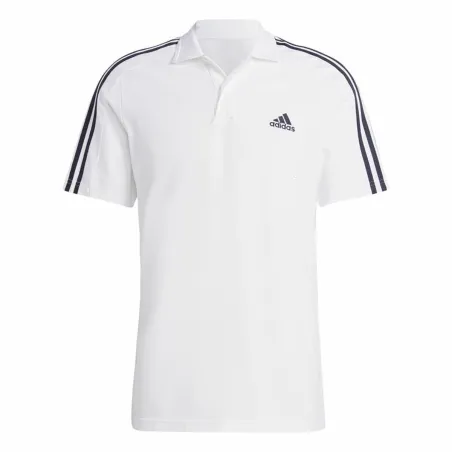 Поло с коротким рукавом мужское Adidas Essentials Белый XL