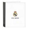 Ring binder Real Madrid C.F. 24/25 White Grey A4 27 x 33 x 6 cm
