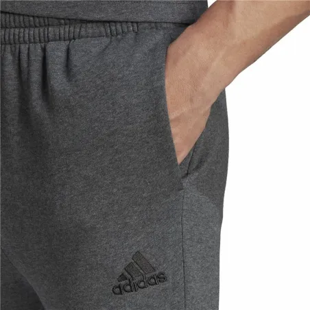 Ilgos sportinės kelnės Adidas Essentials Regular Tapered Tamsiai pilka
