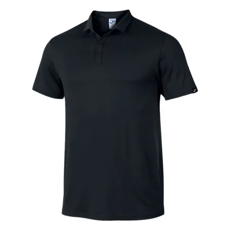 Vīriešu Polo ar Īsām Piedurknēm Joma Sport Sydney Melns S