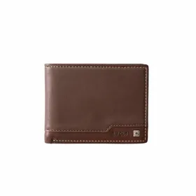 Портмоне мужское Rip Curl Ridge Pu All Day Темно-коричневый