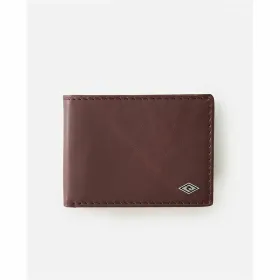 Men's Wallet Rip Curl Stashed Rfid All Day Brown