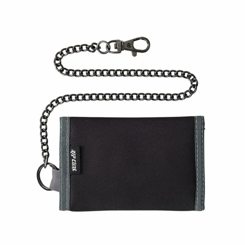 Miesten Kukkaro Rip Curl Chain Wallet Musta
