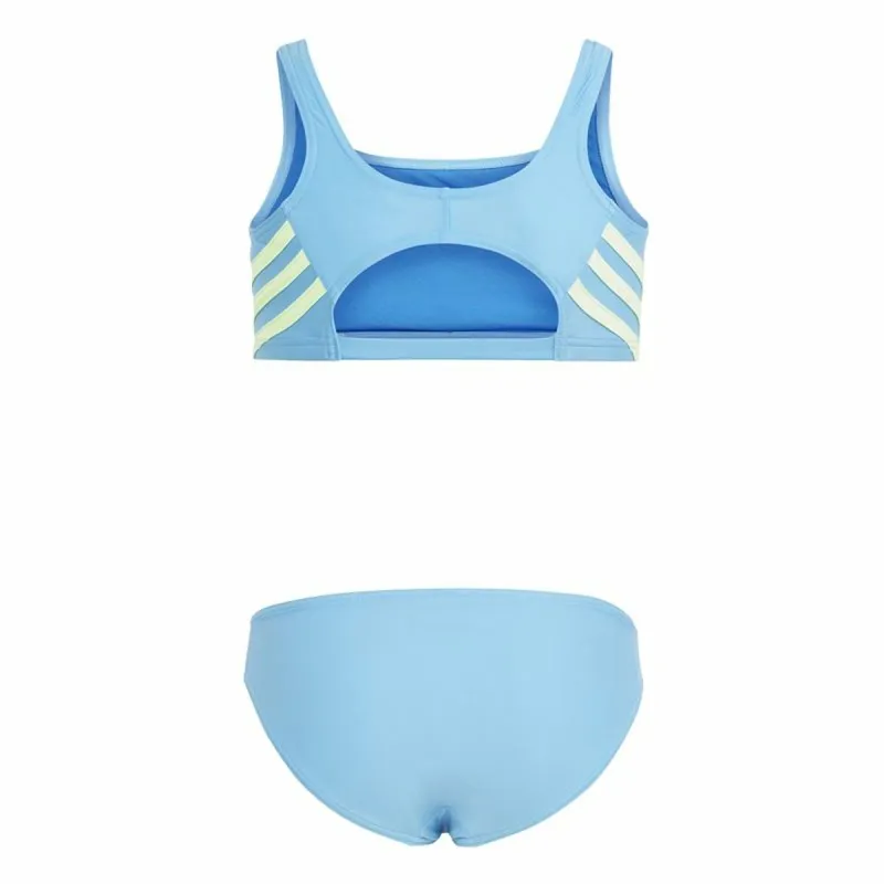 Maudymosi Kelnaites Mergaitėms Adidas 3 Bandas Mėlyna