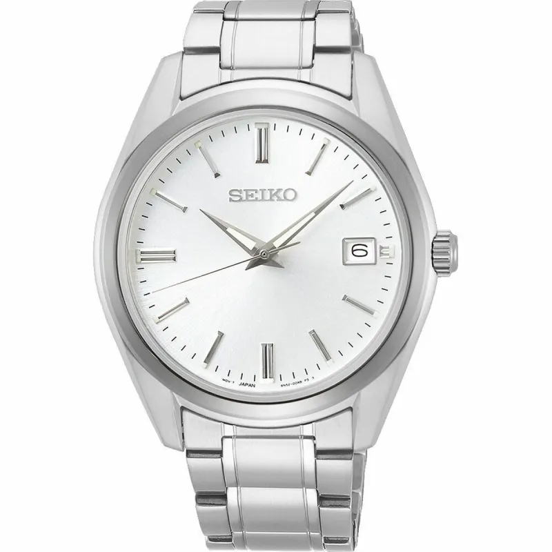 Vīriešu Pulkstenis Seiko SUR307P1 Sudrabains (Ø 40 mm)