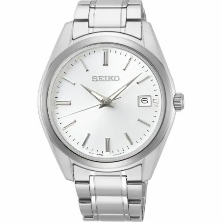 Vīriešu Pulkstenis Seiko SUR307P1 Sudrabains (Ø 40 mm)