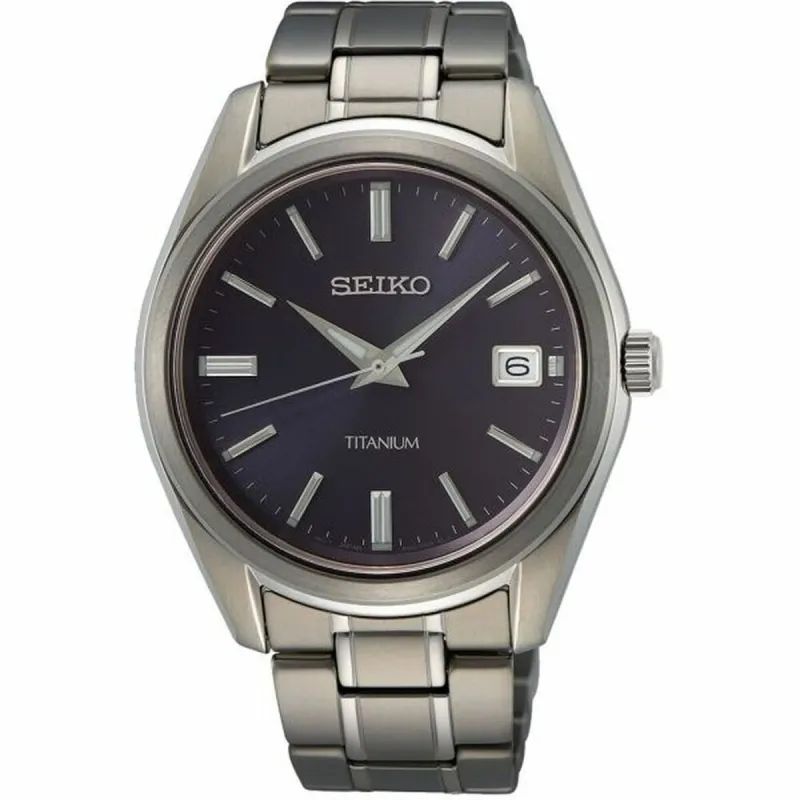Meeste Kell Seiko SUR373P1 Hall Hõbedane (Ø 40 mm)