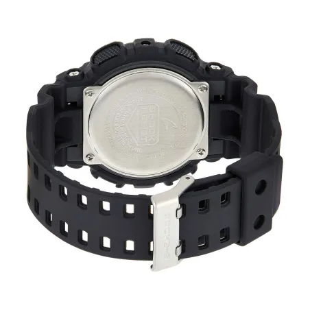 Vīriešu Pulkstenis Casio G-Shock CLASSIC Melns Sudrabains (Ø 55 mm)