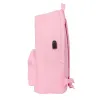 Laptop Backpack Real Madrid C.F. Pink 31 x 44 x 18 cm