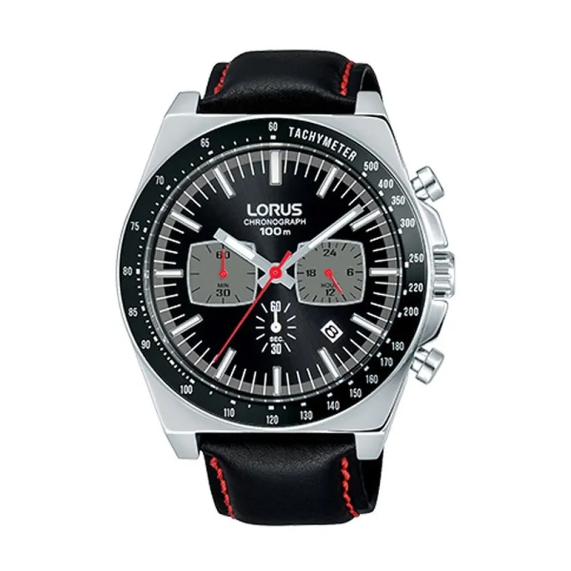 Мужские часы Lorus SPORTS Чёрный (Ø 46 mm)