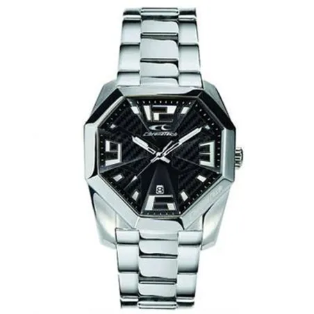 Laikrodis vyrams Chronotech RW0083 Juoda Sidabras