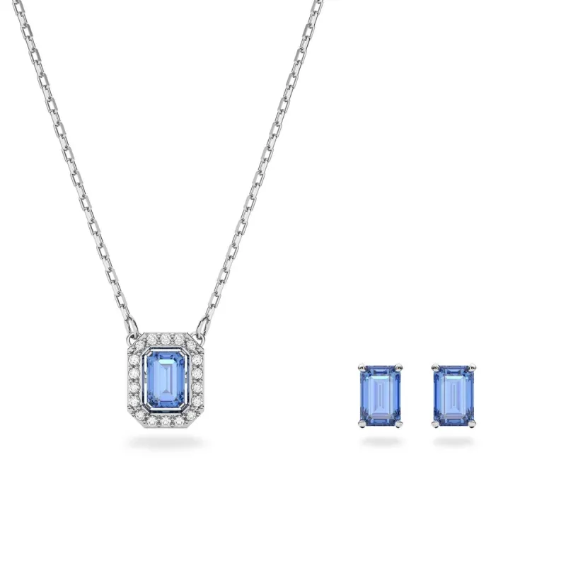 Женский комплект из ожерелья и серег Swarovski 5641171