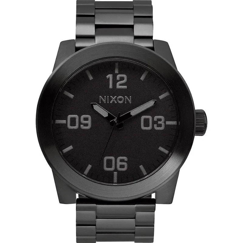 Laikrodis vyrams Nixon A346-001 Juoda