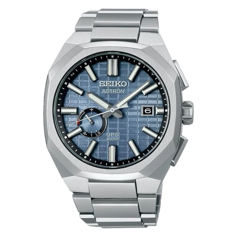 Vīriešu Pulkstenis Seiko SOLAR GPS (Ø 41 mm)