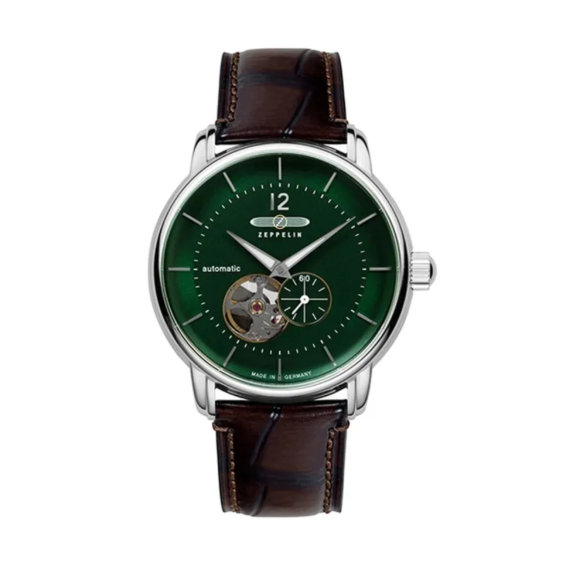 Miesten rannekellot Zeppelin 8166-4 Vihreä (Ø 40 mm)
