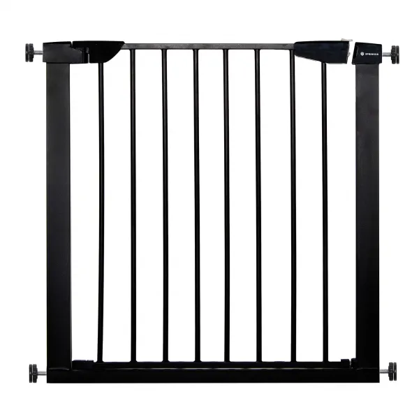 Safety Gate Pressure Barrier for Stairs Springos SG0002BC 75-124 cm Black
