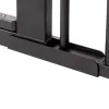 Барьер безопасности для лестниц Springos SG0002BC 75-124 см, черный