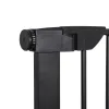 Turvavärav, rõhutõke treppidele, Springos SG0002BC, 75–124 cm, must