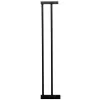 Drošības vārtu spiediena barjera kāpnēm Springos SG0002BC 75-124 cm melnas