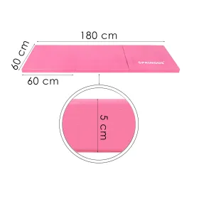 Taitettava kuntoilumatto Springos FA0061 180 cm