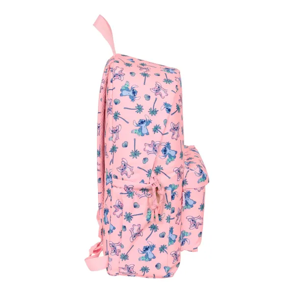 Laptop Backpack Lilo & Stitch Beach Pink