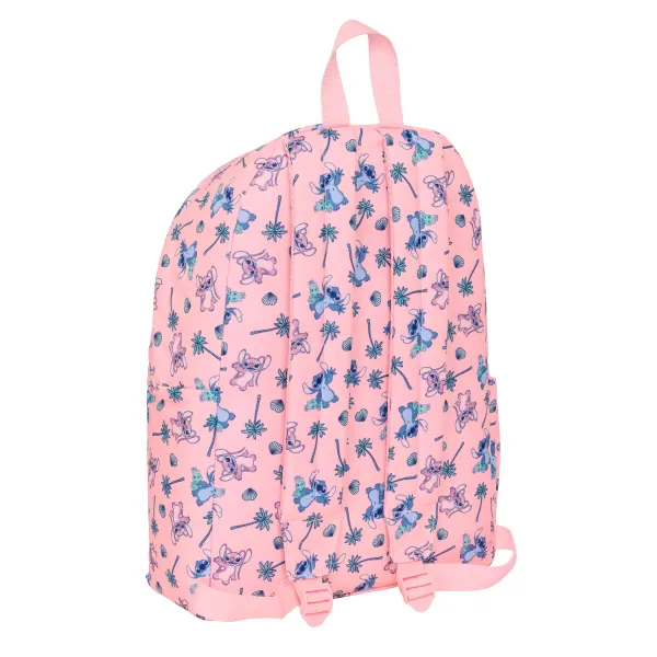 Kannettavan reppu Lilo & Stitch Beach Pinkki