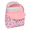 Kannettavan reppu Lilo & Stitch Beach Pinkki