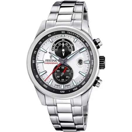 Vīriešu Pulkstenis Festina F20694/1 Sudrabains