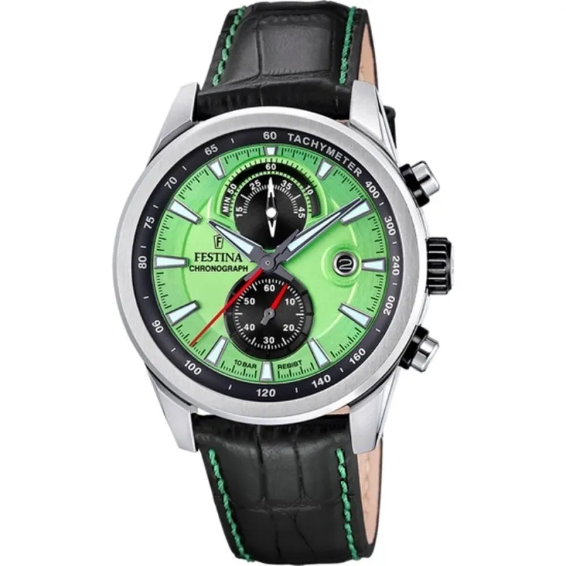 Laikrodis vyrams Festina F20695/3 Juoda Žalia