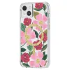 Rifle Paper Clear MagSafe - Case decorated in gold for iphone 14 Plus (Rose Garden)