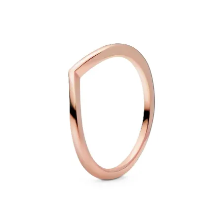 Moteriški žiedas Pandora WISHBONE 14K ROSE GOLD-PLATED - RING - SIZE 50
