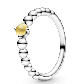 Naisten sormus Pandora YELLOW STONE - RING - SIZE 54