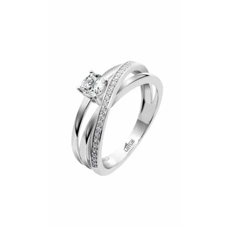 Ladies' Ring Lotus LP3732-3/118 Silver 18