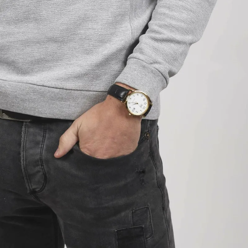 Men's Watch Q&Q BL02J104J (Ø 40 mm)