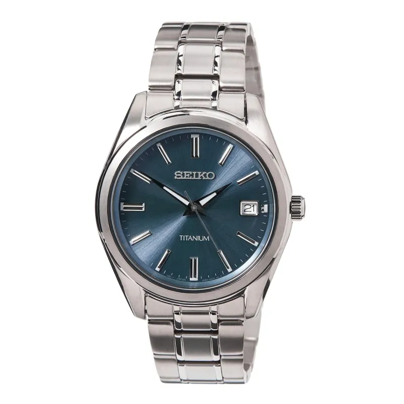 Laikrodis vyrams Seiko SUR371P1 Sidabras (Ø 40 mm)