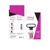Bottle opener Koala Basic Black Metal 11 x 6,5 x 1 cm (12 Units)