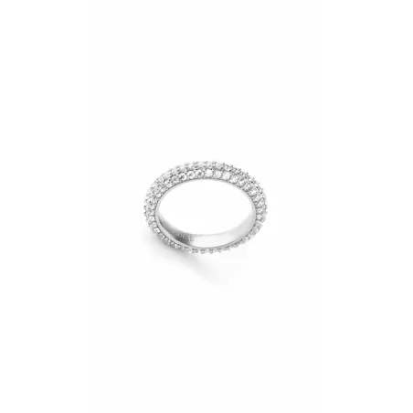 Naiste Sõrmus Guess JUBR04672JWRH52 12 Hõbedane