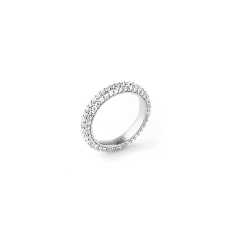 Женские кольца Guess JUBR04672JWRH56 16 Серебристый