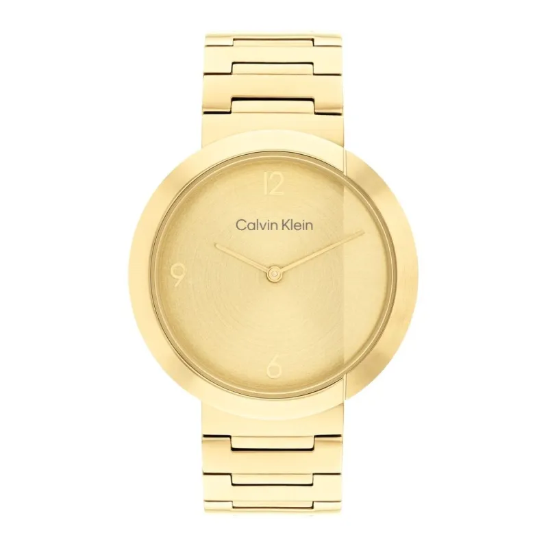 Vīriešu Pulkstenis Calvin Klein 25200290 Bronza (Ø 30 mm)