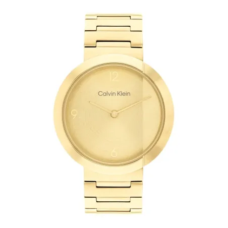 Мужские часы Calvin Klein 25200290 Позолоченный (Ø 30 mm)