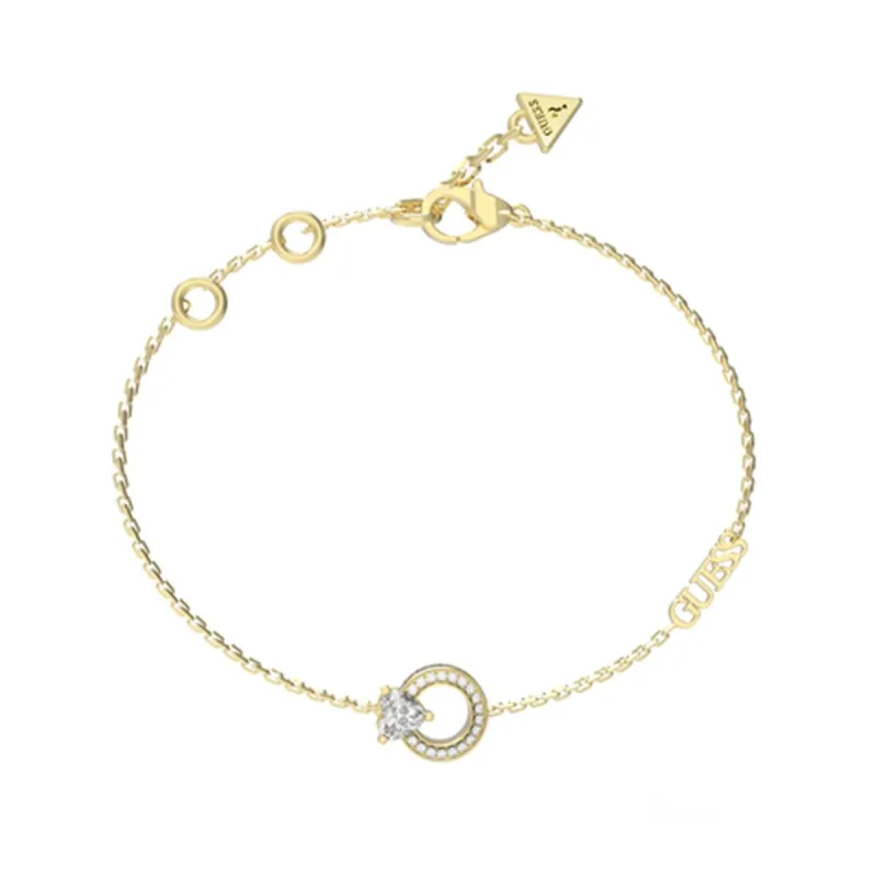 Ladies' Bracelet Guess JUBB04663JWYGS Golden