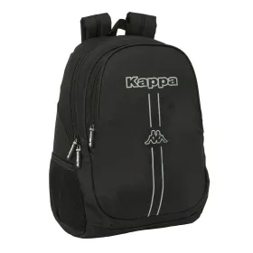 Kooliseljakott Kappa Dark Must 32 x 44 x 16 cm