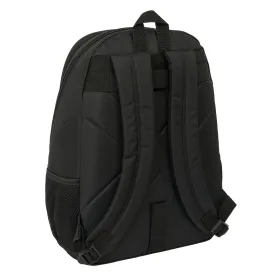 Kooliseljakott Kappa Dark Must 32 x 44 x 16 cm