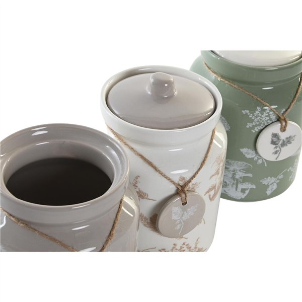 Tin DKD Home Decor Dolomiitti (3 yksikköä)