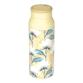 Quokka Echo - 690 ml Stainless Steel Bottle with Silicone Handle (Magnolia)