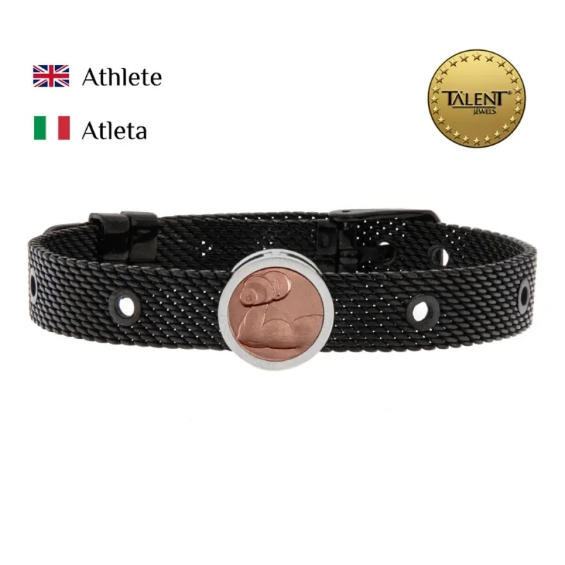 Unisex Aproce Athlete Talent Jewels TJA-1-11-02-2-235 Melns