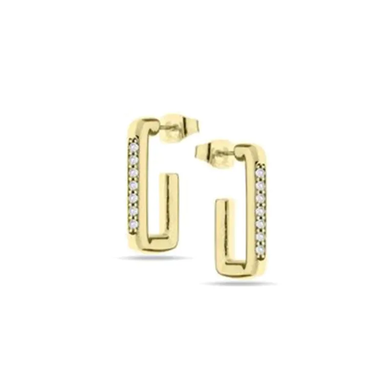 Ladies' Earrings LIU JO LJ2337 Golden