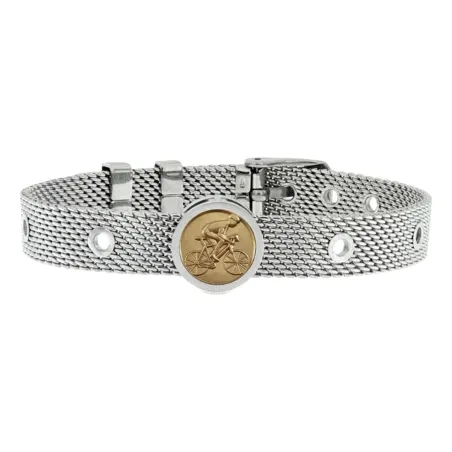 Unisex Käevõru Cyclist Talent Jewels TJA-1-01-01-1-235 Hõbedane