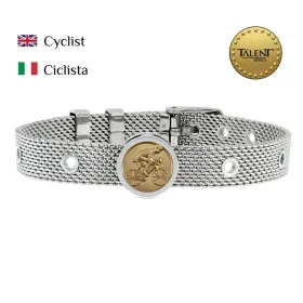 Unisex Käevõru Cyclist Talent Jewels TJA-1-01-01-1-235 Hõbedane
