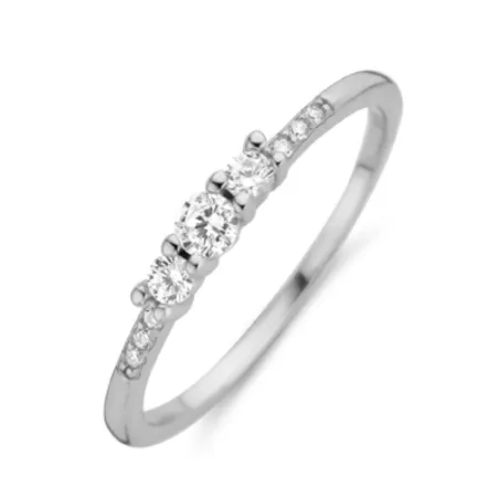 Moteriški žiedas New Bling 9NB-0388-50 10 Sidabras